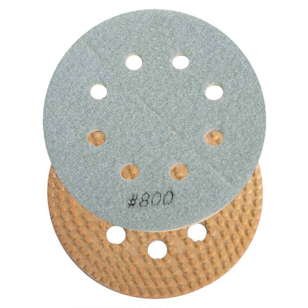 Specialty Diamond 6 Inch 800 Grit Thin Dry Pad for Orbital Sanders